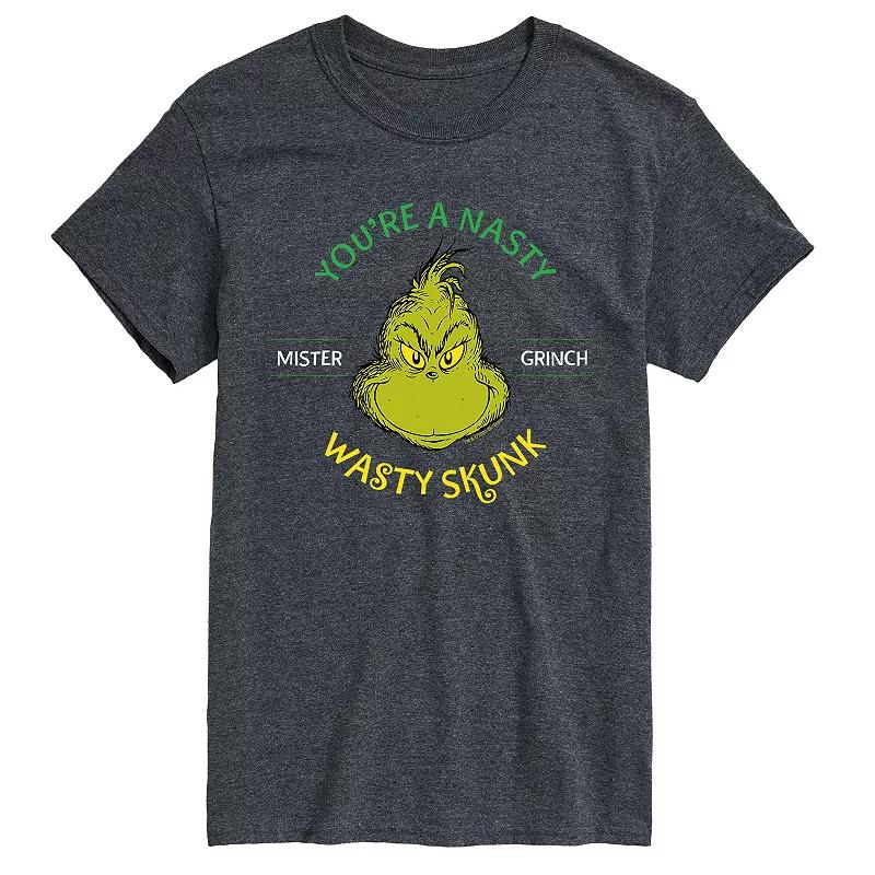 Men's Dr. Seuss The Grinch "You're A Nasty Wasty Skunk" Tee,  Product Image