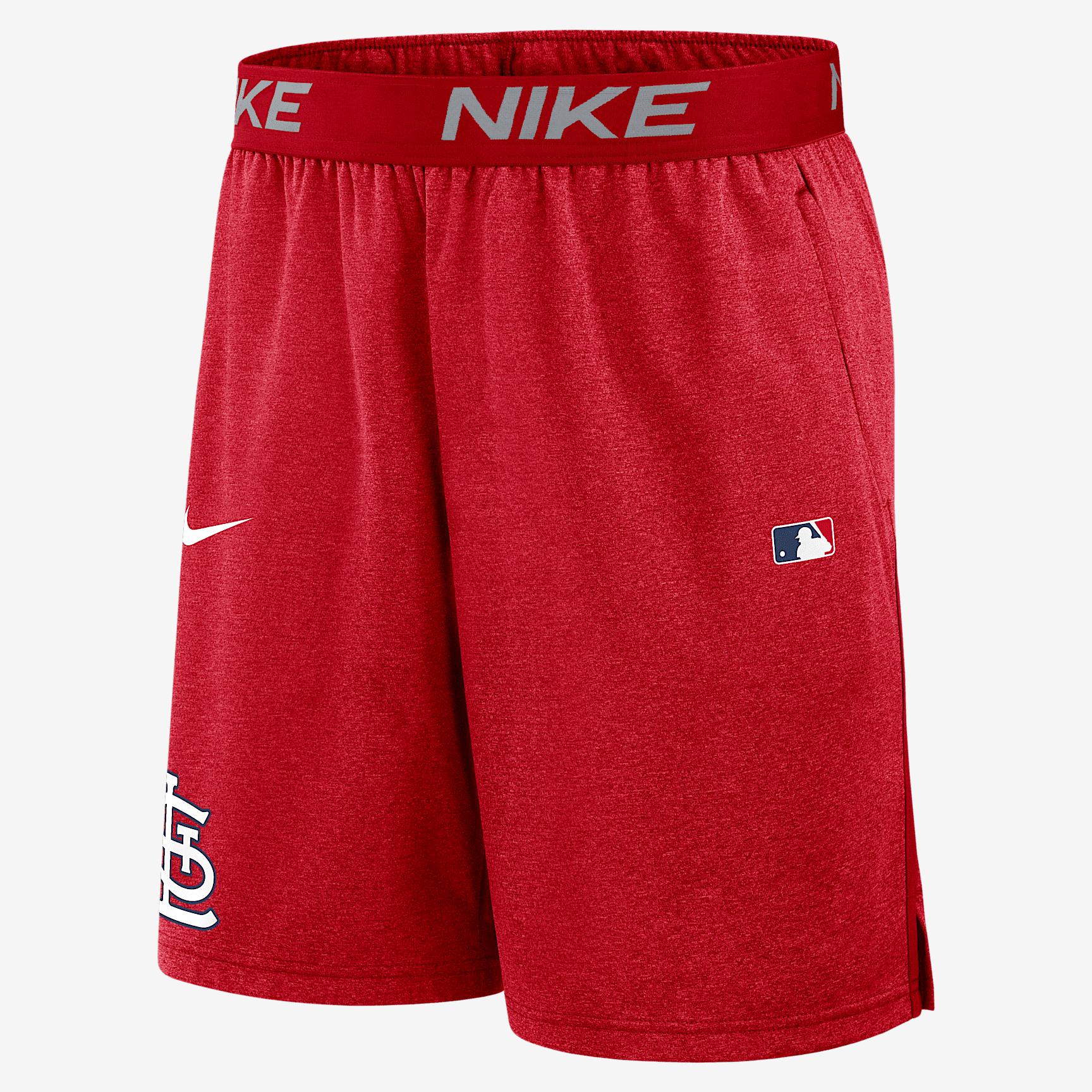 Atlanta Braves Authentic Collection Nike Mens Dri-FIT MLB Shorts | 015E160NAW-HVB Product Image