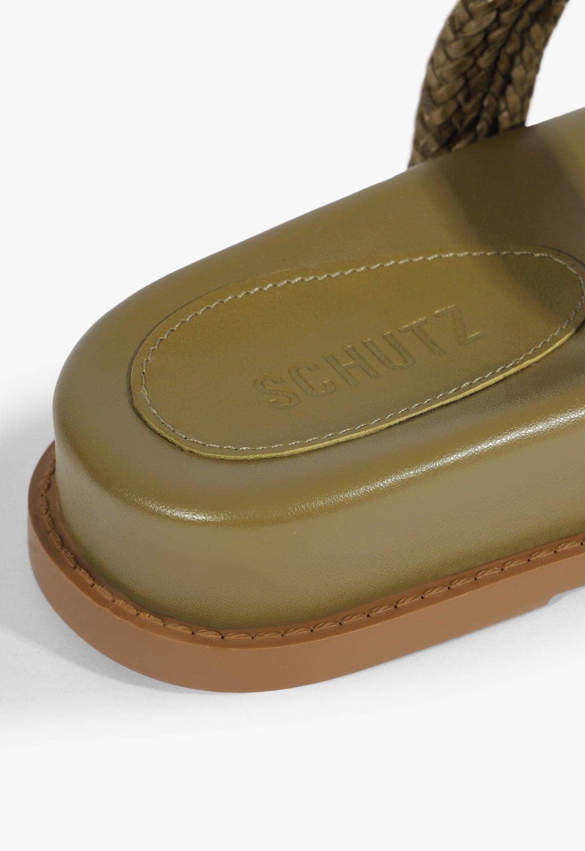 Ruby Green Sporty Sandal Product Image