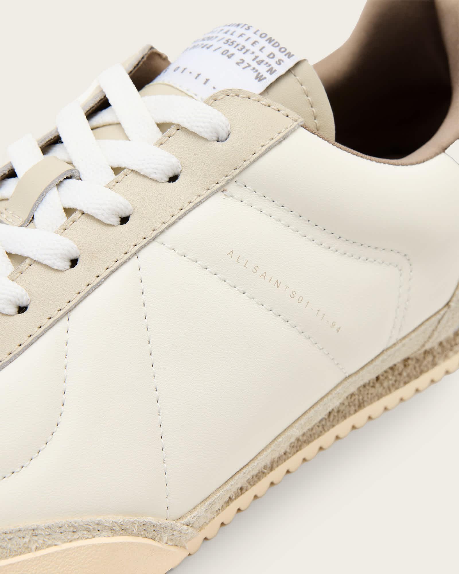 Harri Low Top Sneakers Chalk White | ALLSAINTS US Product Image