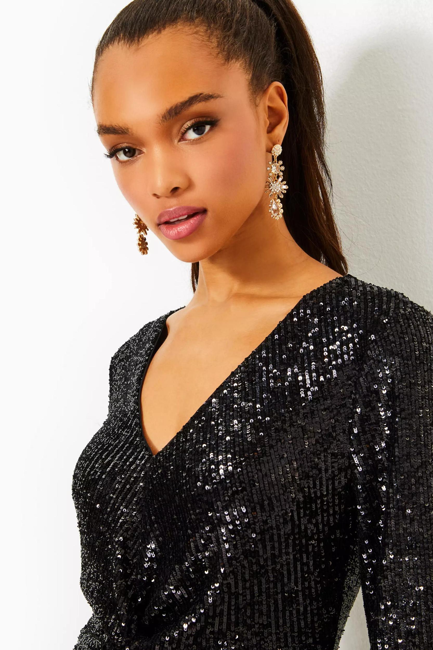 Estrella Sequin Dress Product Image