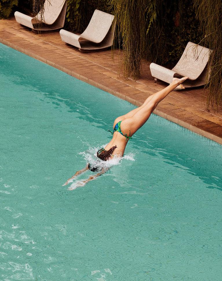 Tie Side Bottom - Tropics Product Image