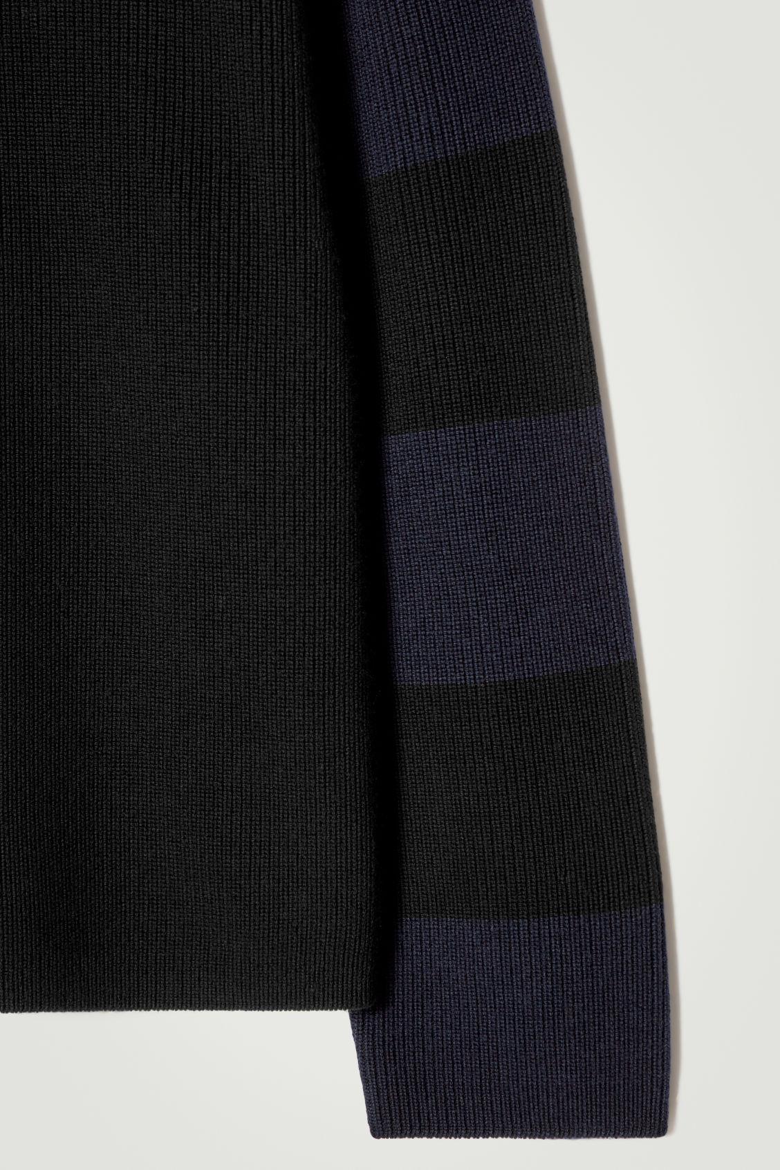 STRIPED MERINO WOOL SWEATER Product Image