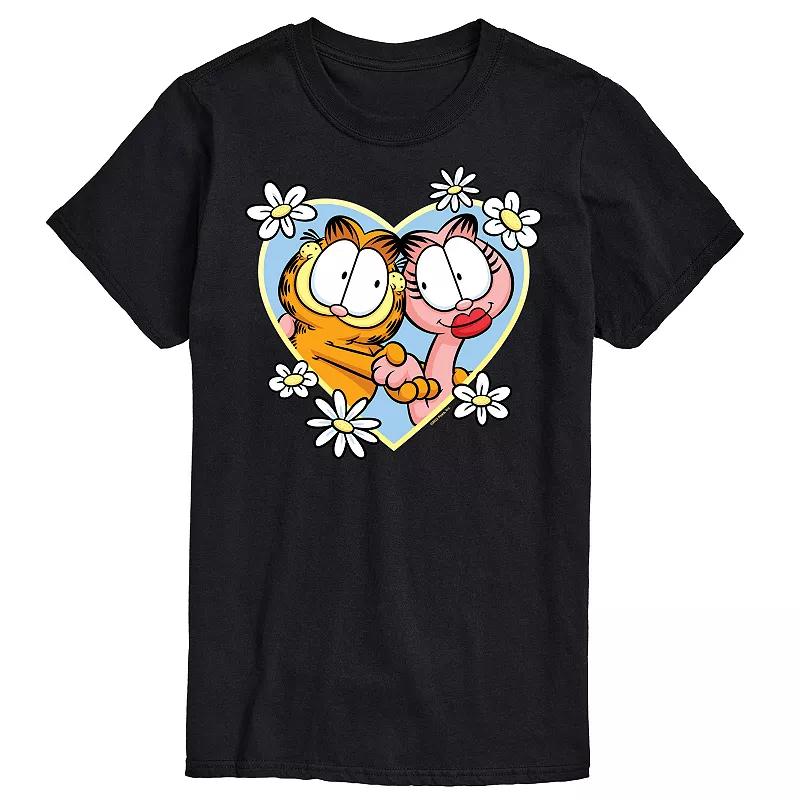 Big & Tall Garfield Arlene Heart Graphic Tee, Men's,  Product Image