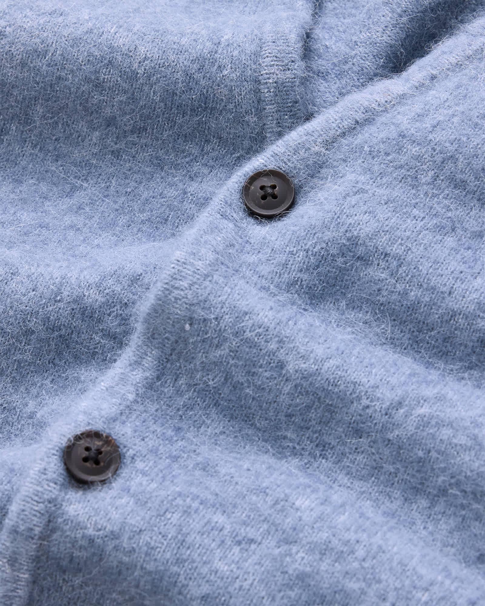 Renn Wool Blend Cardigan DAMSON BLUE | ALLSAINTS US Product Image