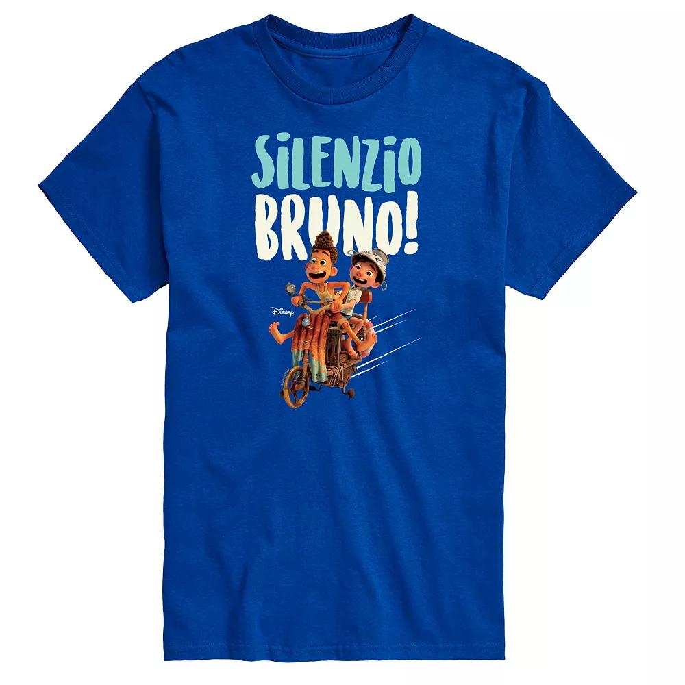 Disney / Pixar's Luca Big & Tall Silenzio Bruno Graphic Tee, Men's,  Product Image