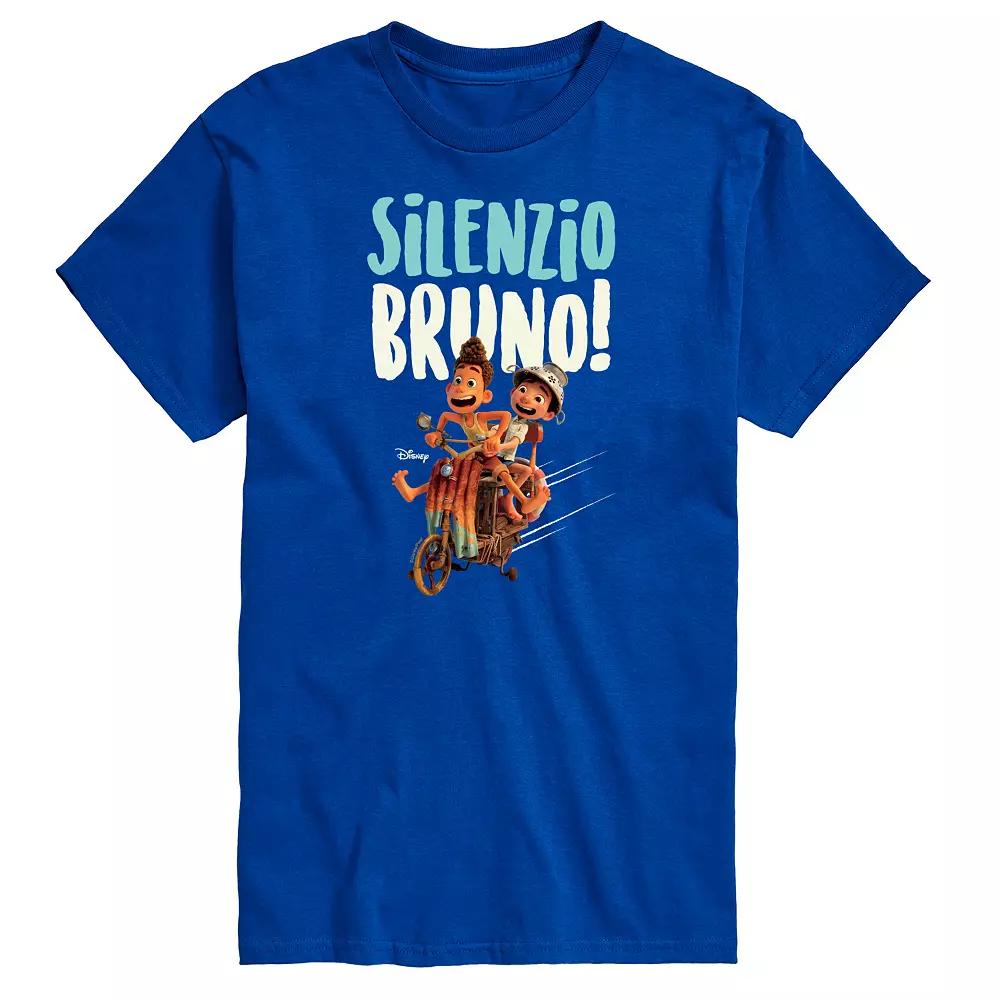 Disney / Pixar's Luca Big & Tall Silenzio Bruno Graphic Tee, Men's,  Product Image