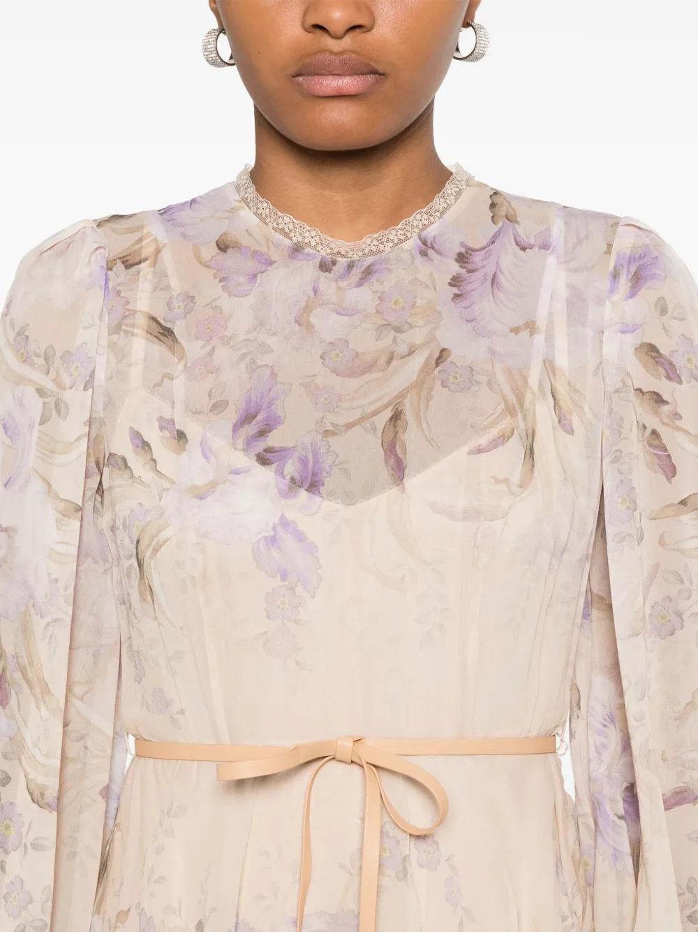 Eden Lace Edge midi dress Product Image