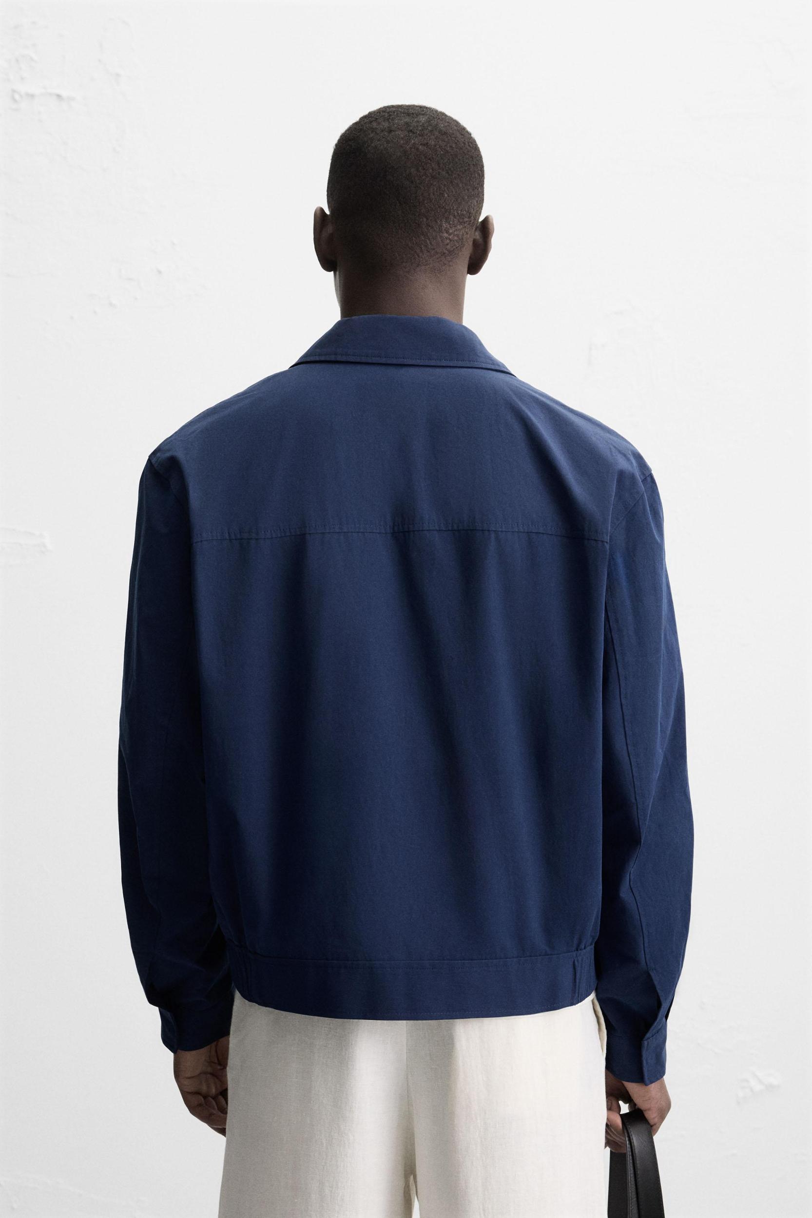 REGULAR FIT BOMBER JACKET Product Image