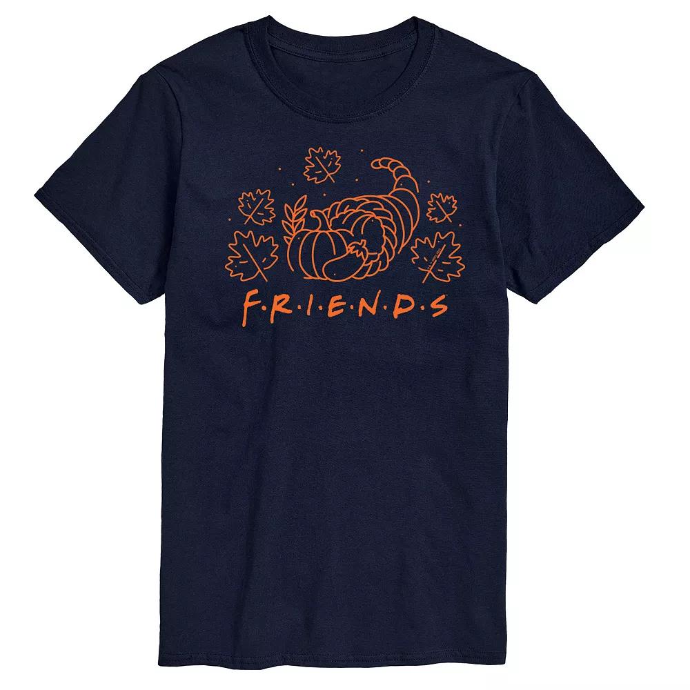 Big & Tall Friends Logo With Cornucopia Graphic Tee, Men's,  Product Image