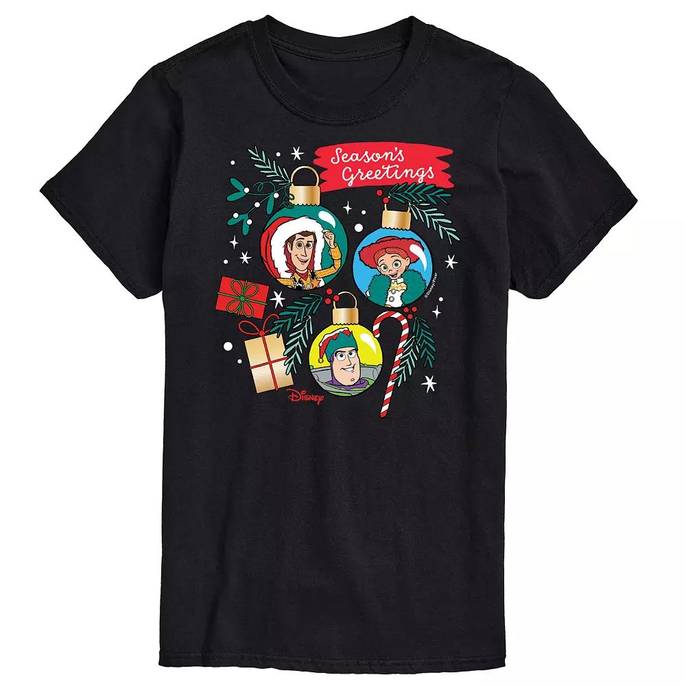 Disney / Pixar's Toy Story Men's Seasons Greetings Graphic Tee,  Product Image
