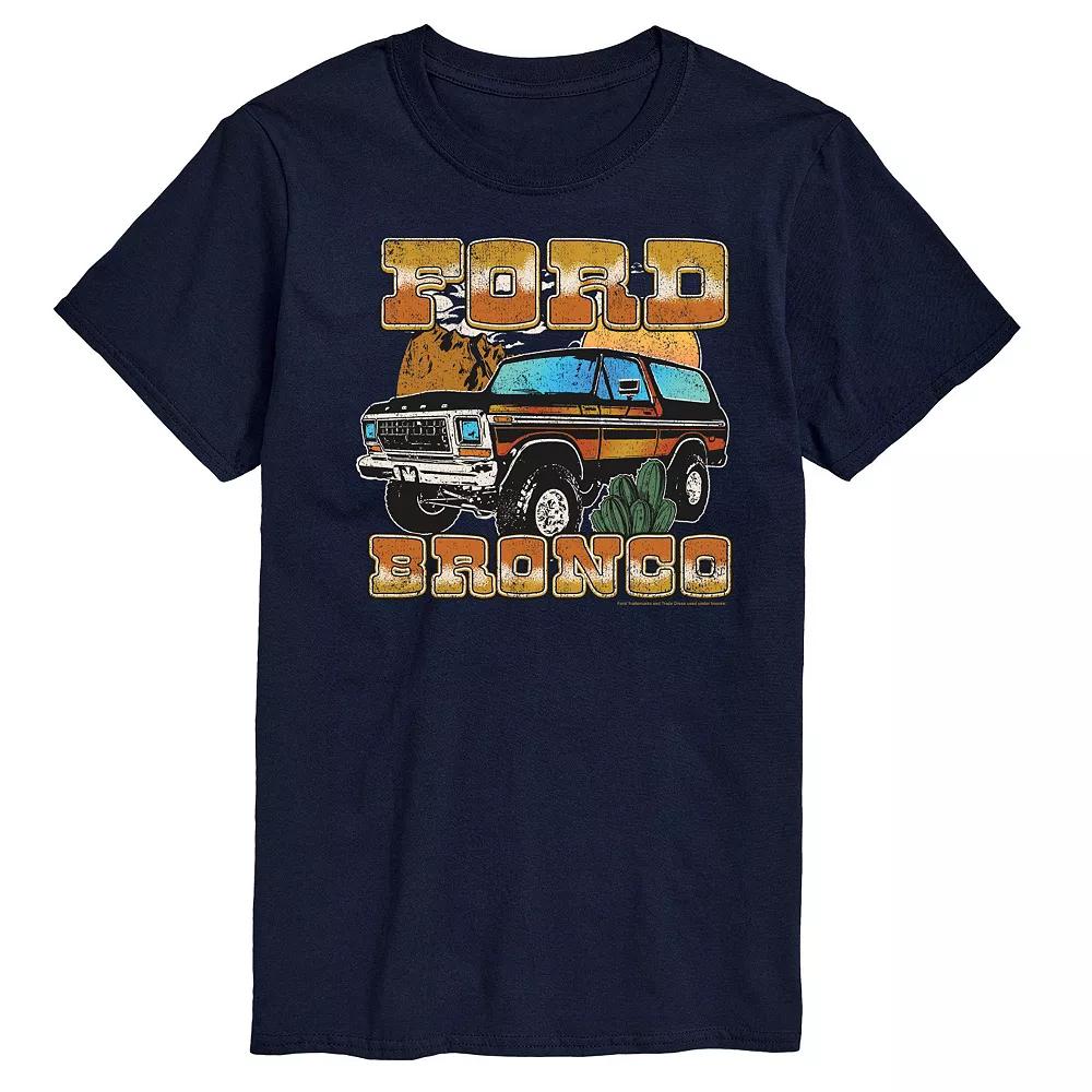 Big & Tall Ford Vintage Bronco Desert Graphic Tee, Men's,  Product Image