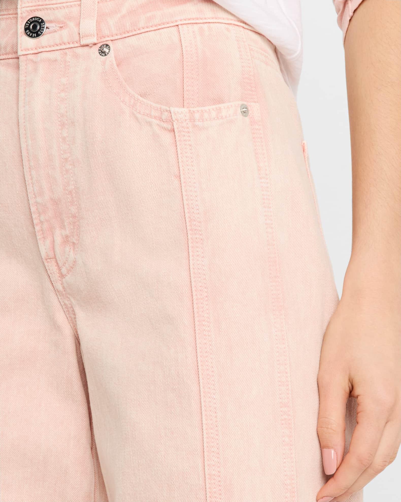 Taylor Crop High-Rise Wide Jeans Product Image