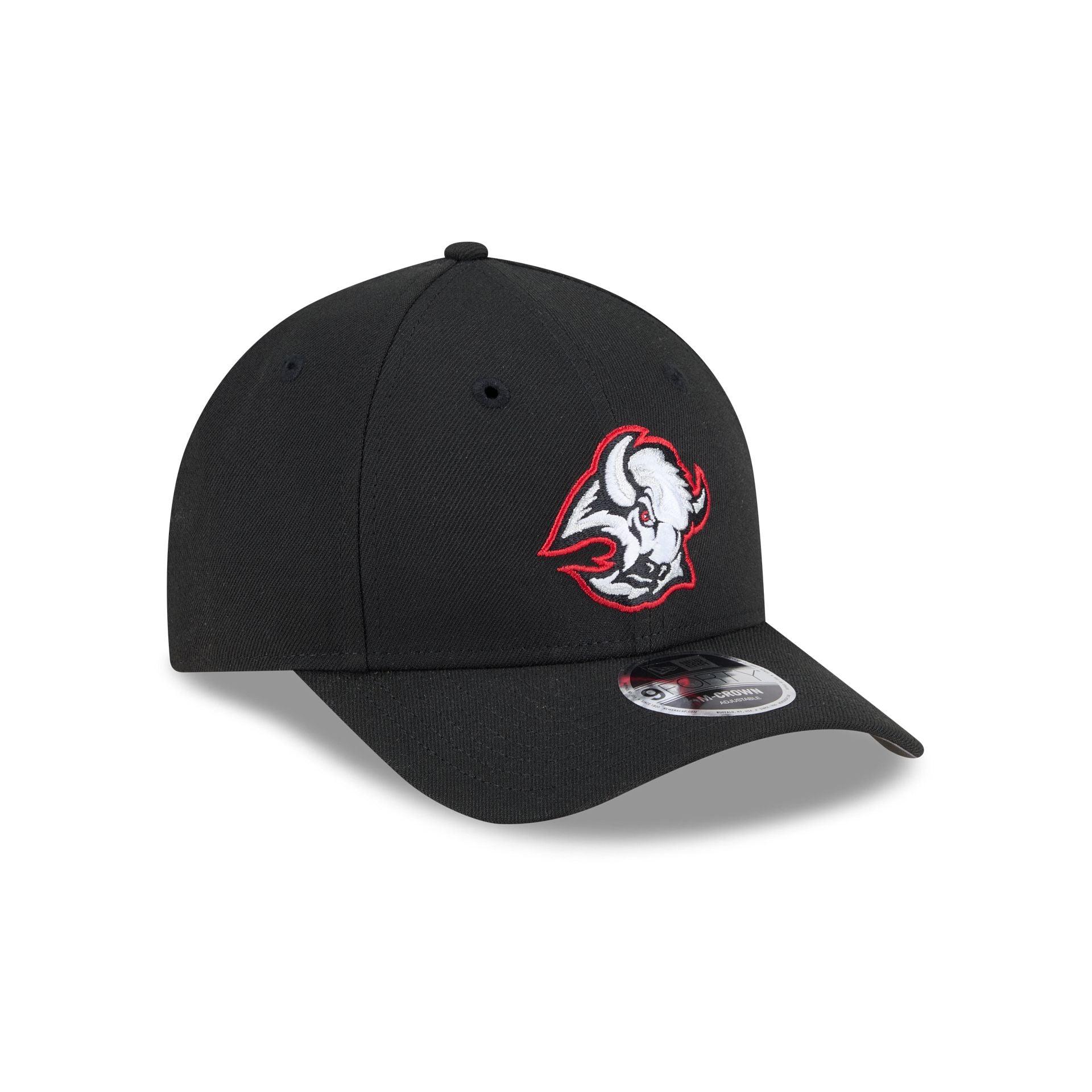 New Era x adidas Nebraska Cornhuskers Black 9FORTY M-Crown Snapback Hat Male Product Image