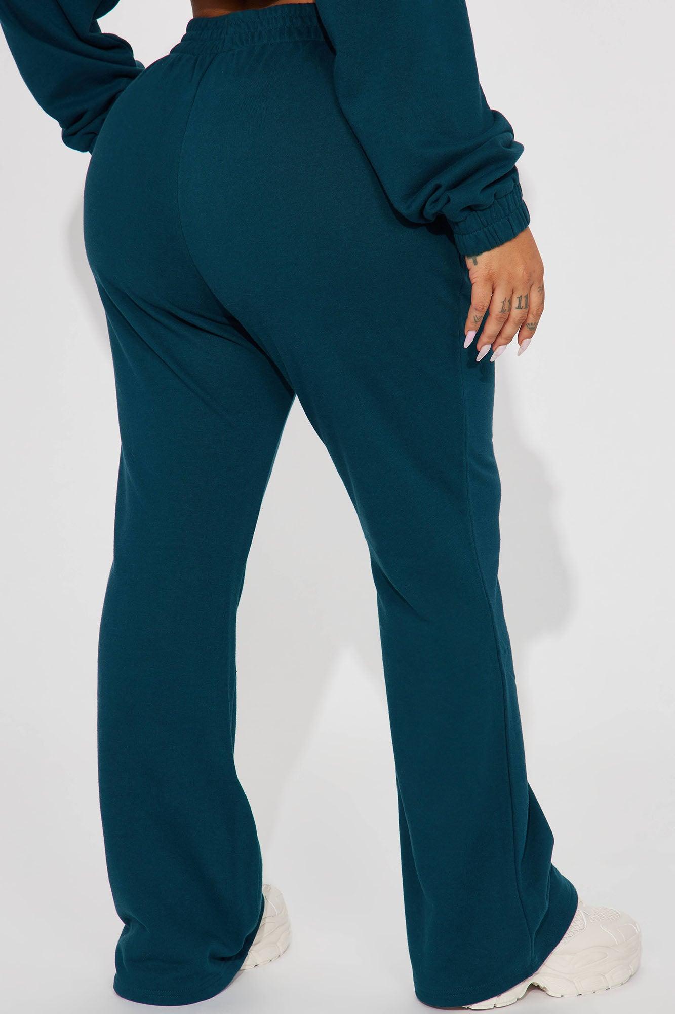 Give It Away Lounge Flare Pant - Hunter Product Image