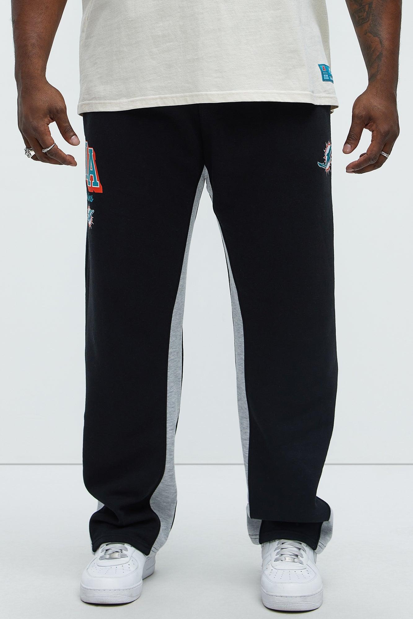 Dolphins Bold Flare Sweatpants - Black Product Image