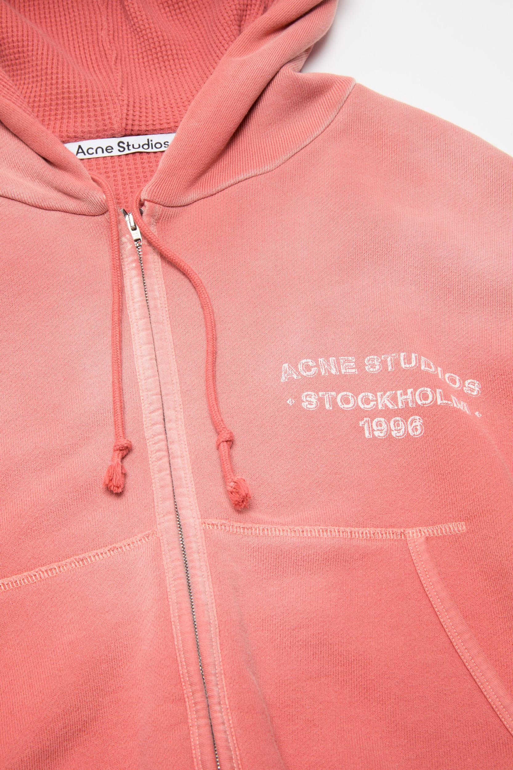 Sprayed zip hoodie Product Image