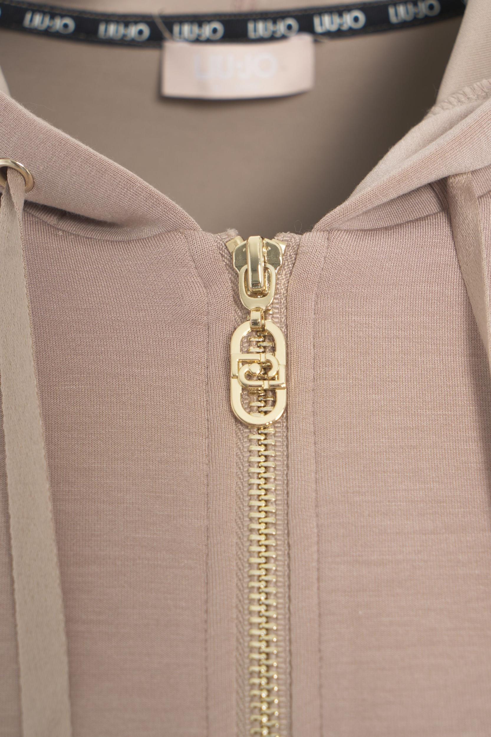Hoodie with rhinestones Product Image