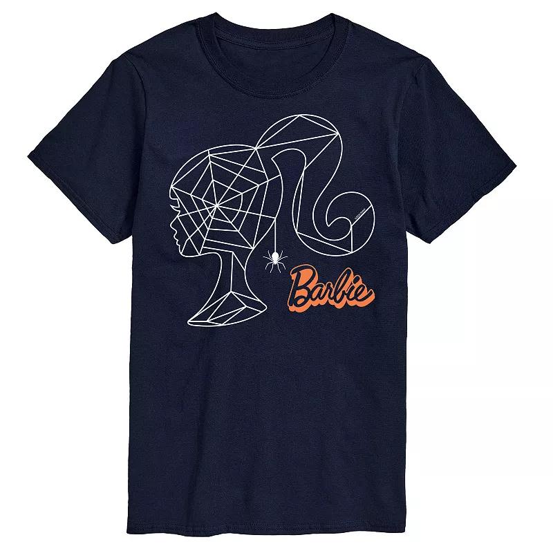 Big & Tall Barbie® Spider Web Head Graphic Tee, Men's,  Product Image