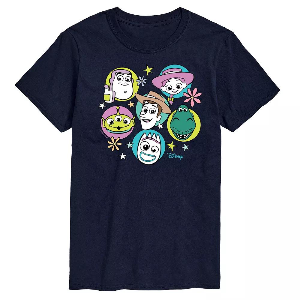 Disney / Pixar's Toy Story 4 Men's Group Grid Graphic Tee,  Product Image