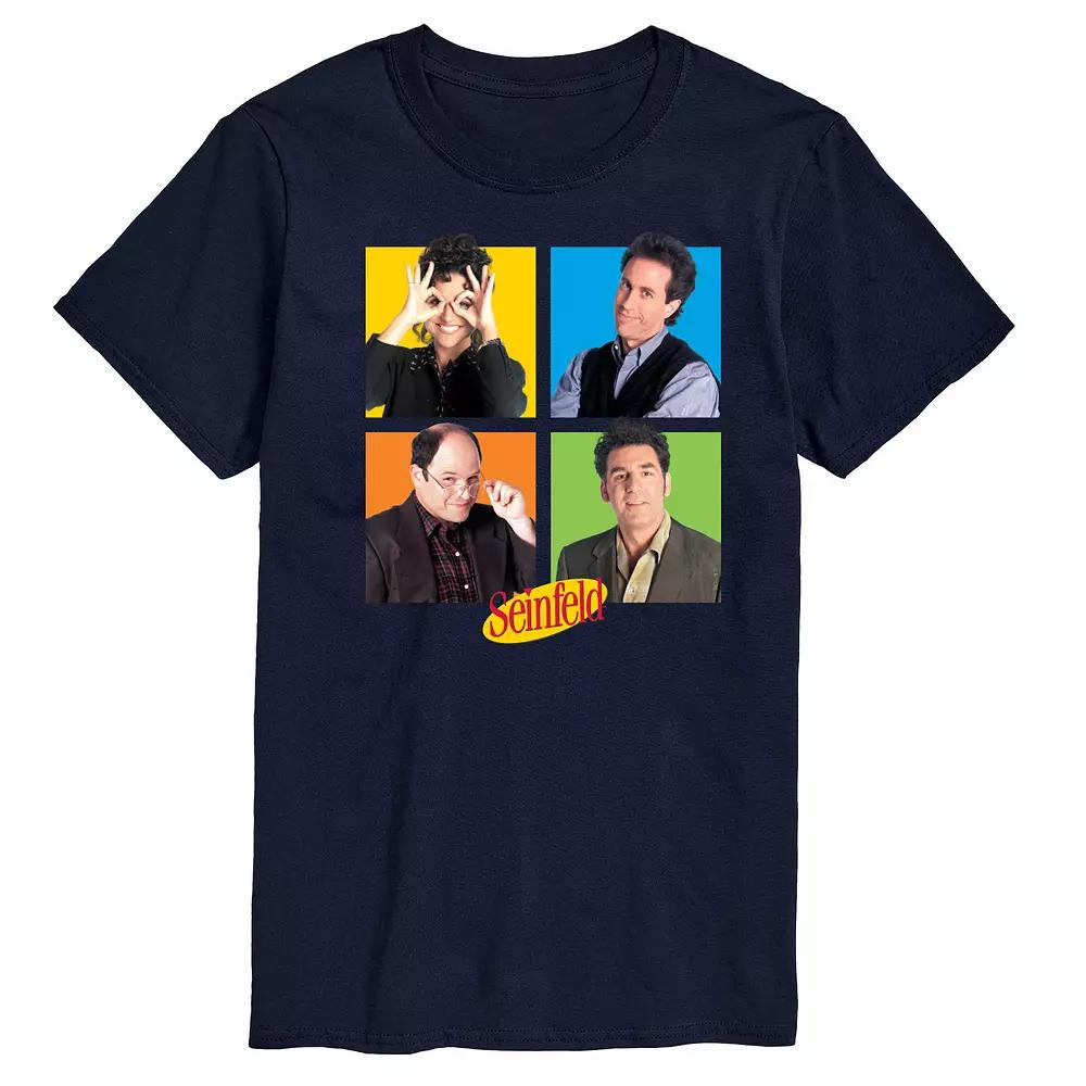 Men's Seinfeld Character Grid Graphic Tee,  Product Image