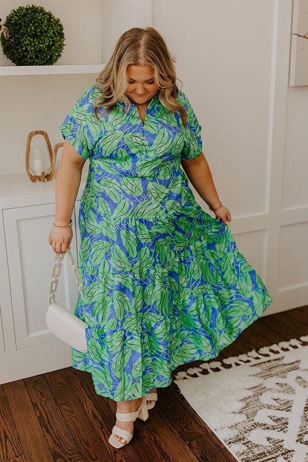 Spotted Under The Palms Midi Curves Product Image