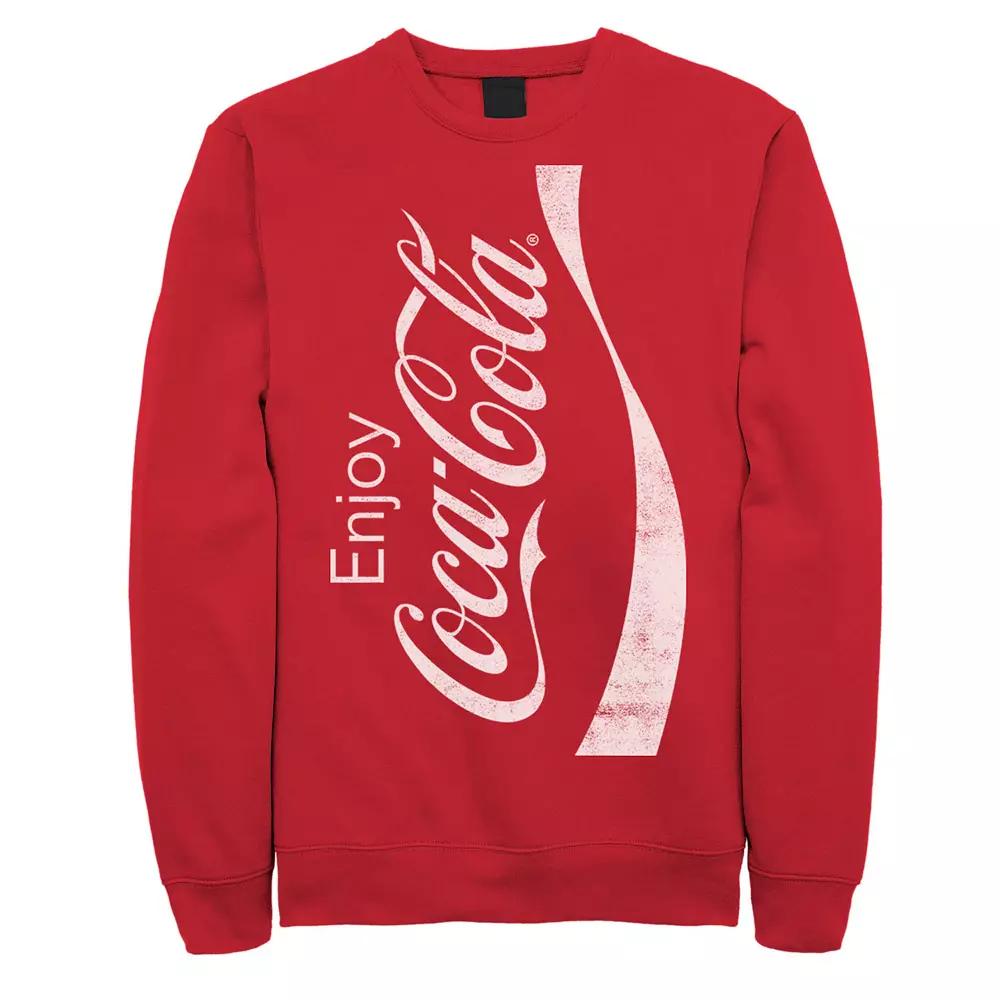 Men's Coca-Cola Enjoy Logo Sweatshirt,  Product Image