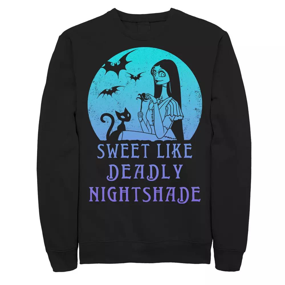 Disney's The Nightmare Before Christmas Big & Tall Sally Sweet Fleece Graphic Pullover, Men's,  Product Image