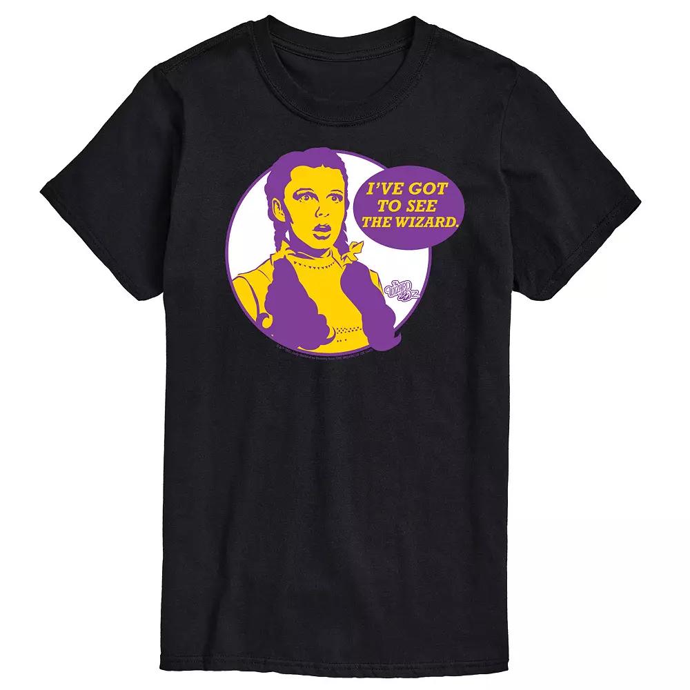 Men's Wizard Of Oz Dorothy See The Wizard Graphic Tee,  Product Image