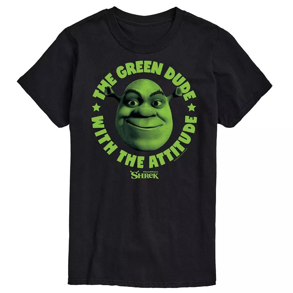 Big & Tall Shrek Green Dude Tee, Men's,  Product Image