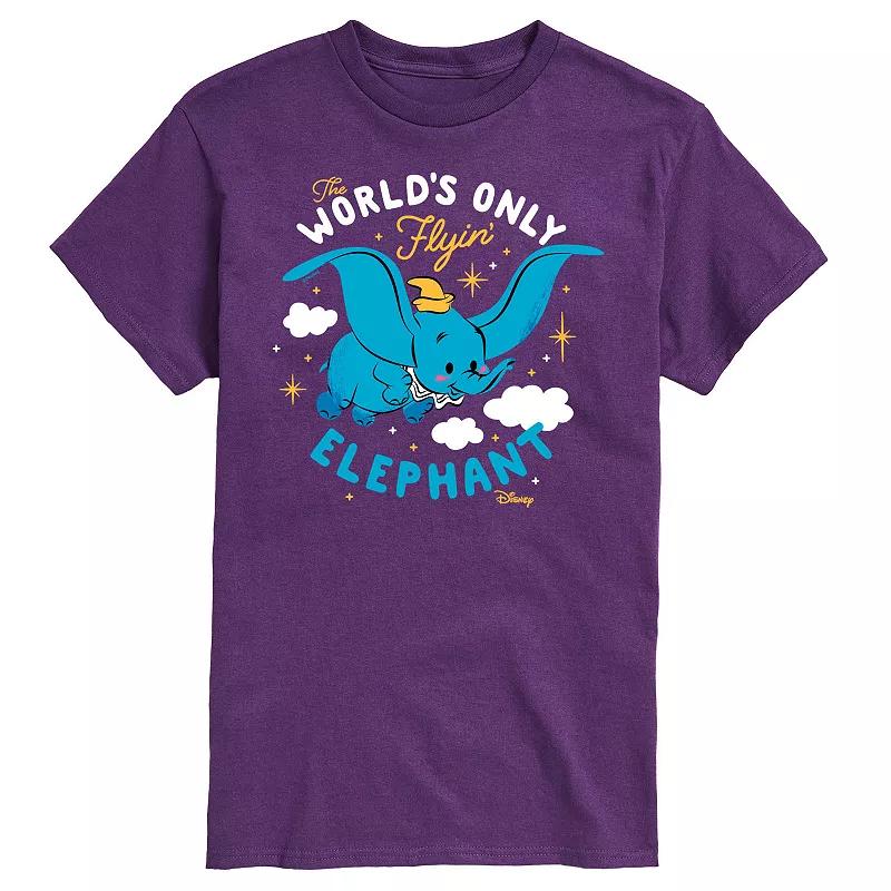 Disney's Dumbo Men's Flying Elephant Graphic Tee,  Product Image