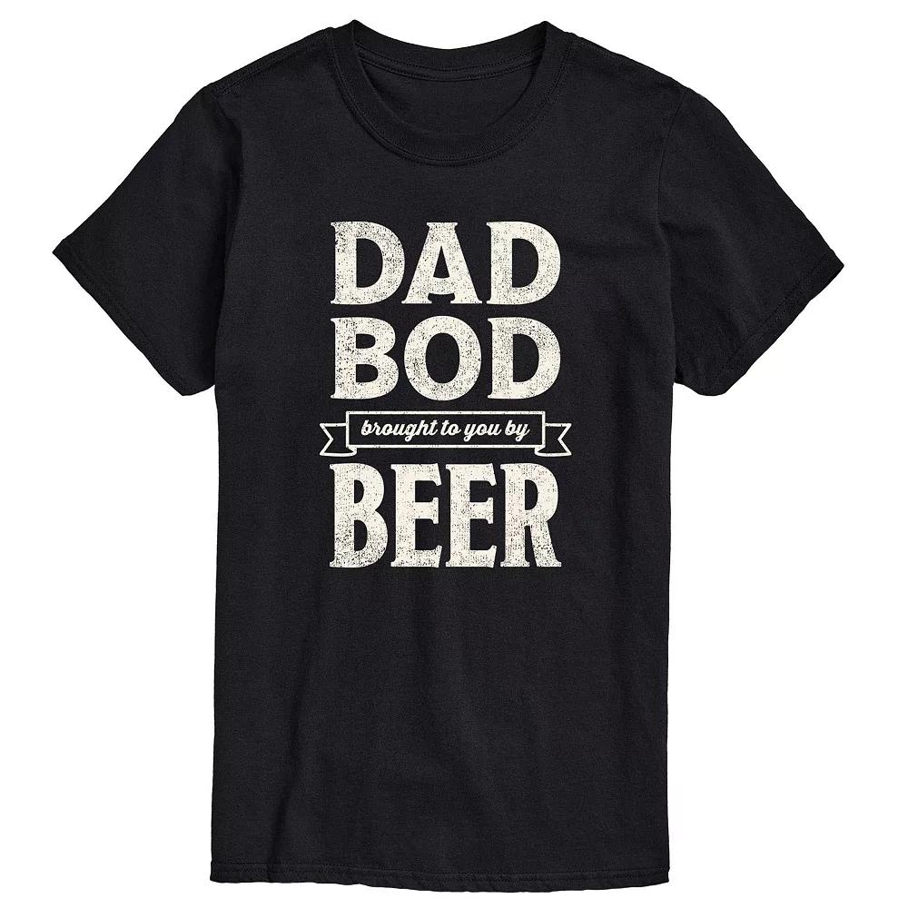 Men's Dad Bod By Beer Graphic Tee,  Product Image