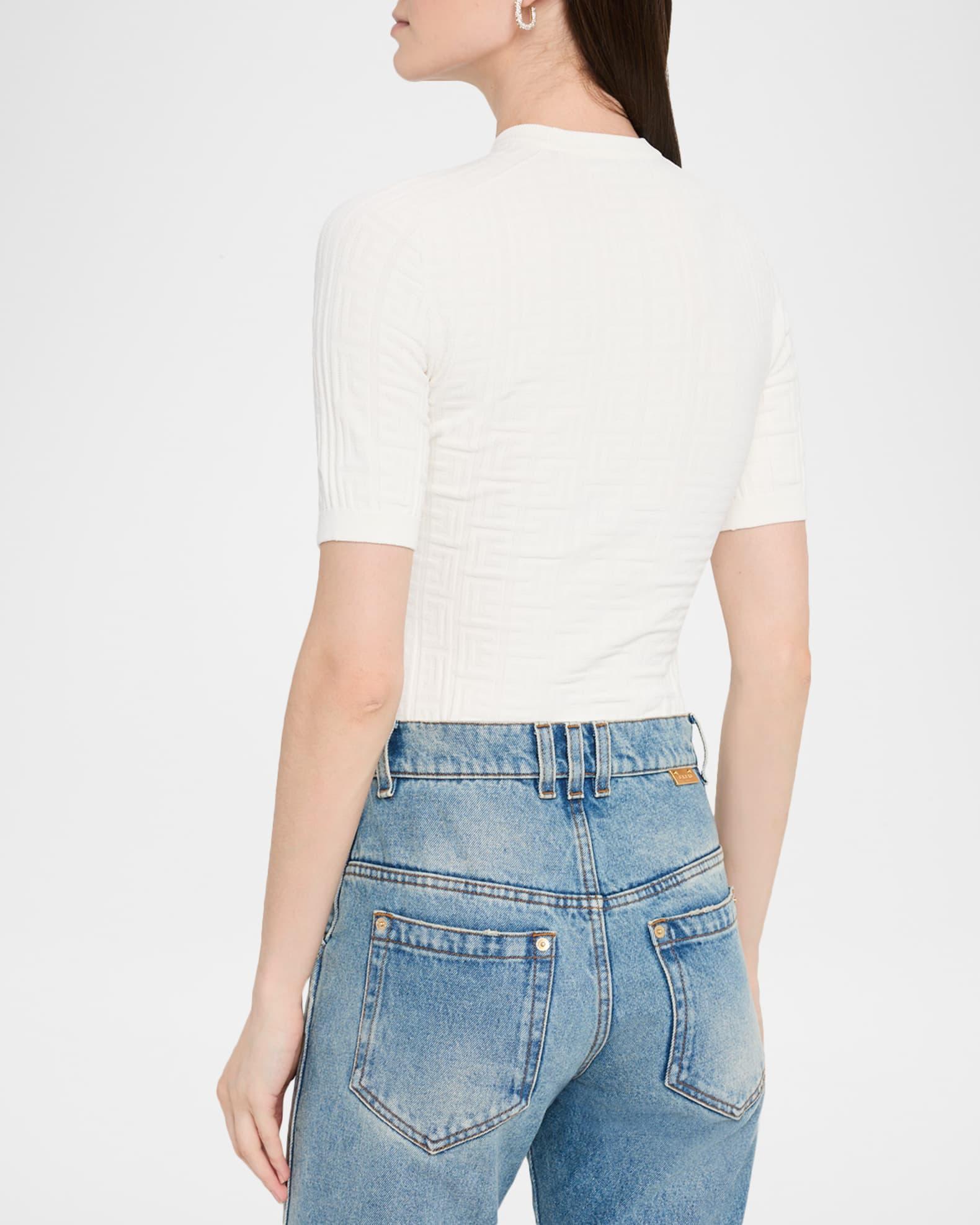 Monogram Knit Top Product Image