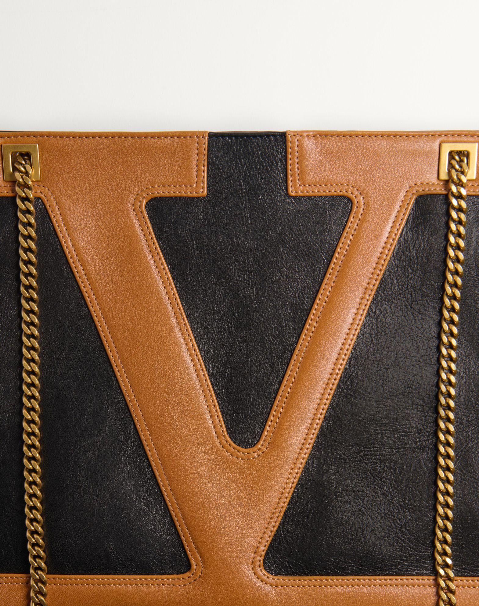 Valentino Garavani Viva Superstar Medium Nappa Leather Shopping Bag Product Image