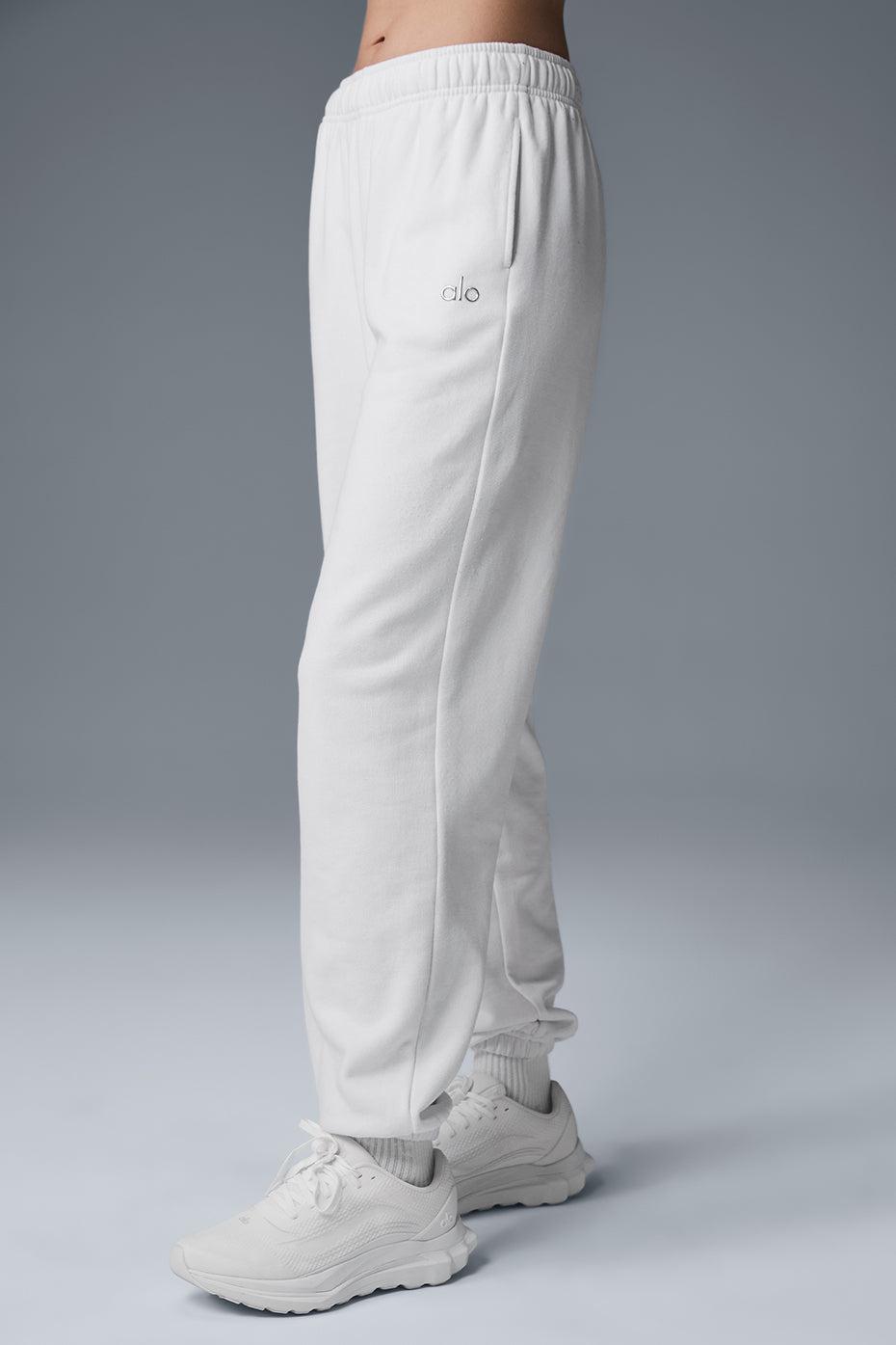 Accolade Sweatpant - White Product Image