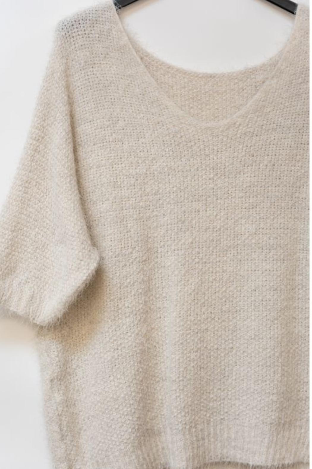 Fluffy Knit Sweater Product Image