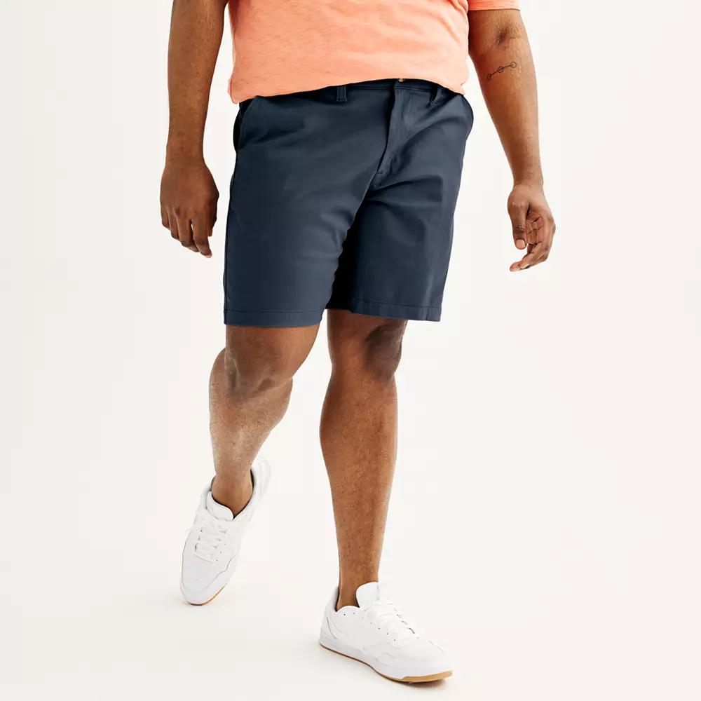Big & Tall Sonoma Goods For Life® 9-in. Flexwear Flat Front Shorts, Men's,  Product Image