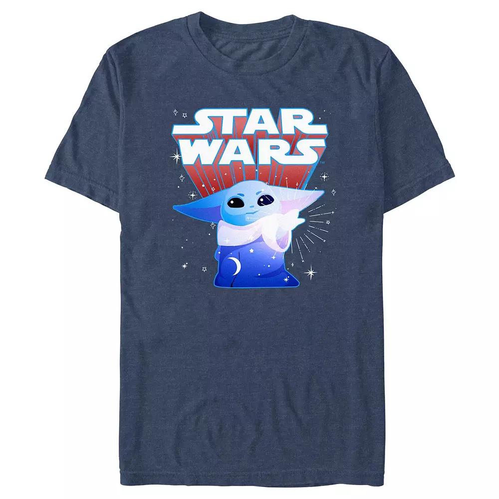 Big & Tall The Mandalorian The Child Starry Graphic Tee, Men's,  Product Image