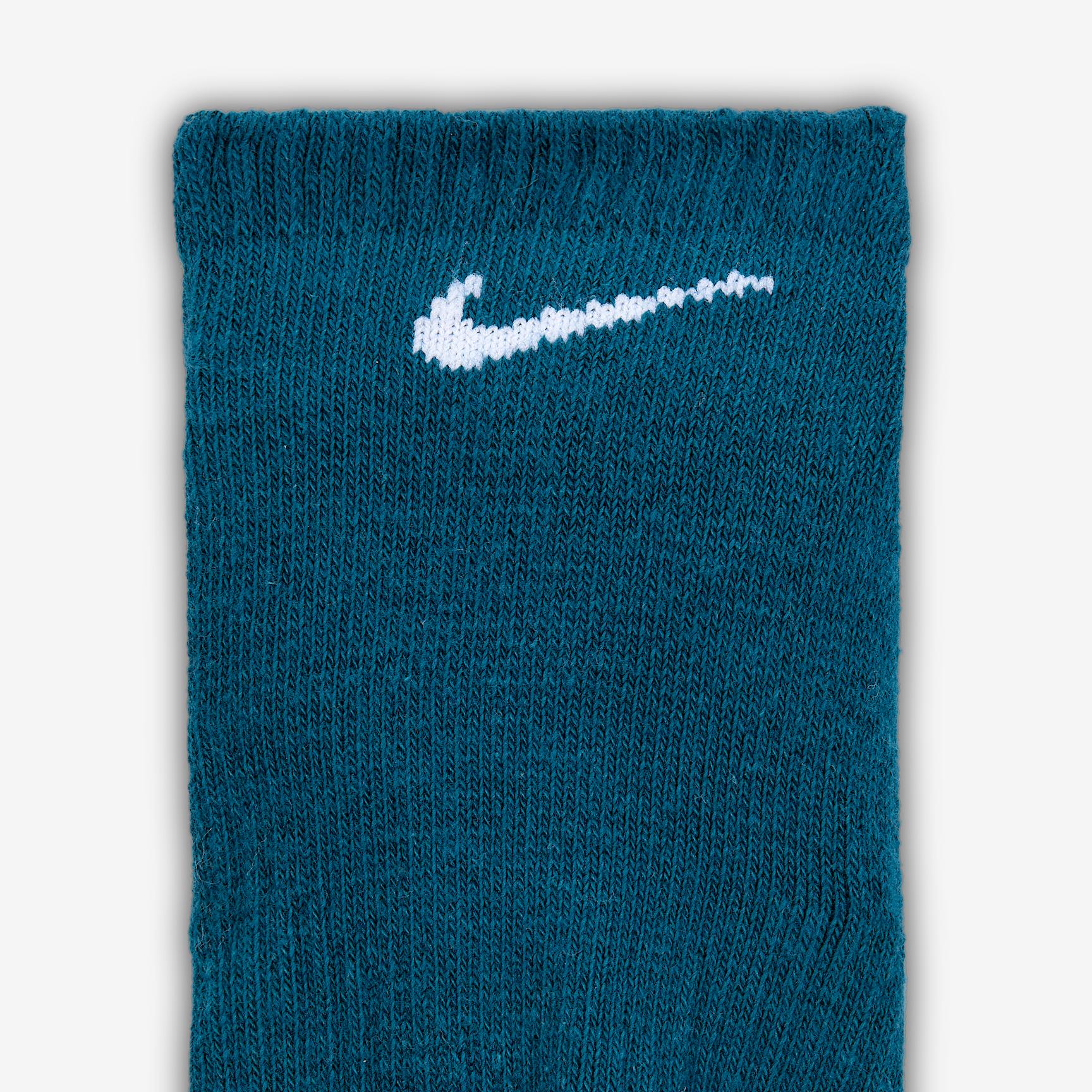 Nike Mens Everyday Plus Cushioned Training No-Show Socks (6 Pairs) | SX6898-970 Product Image