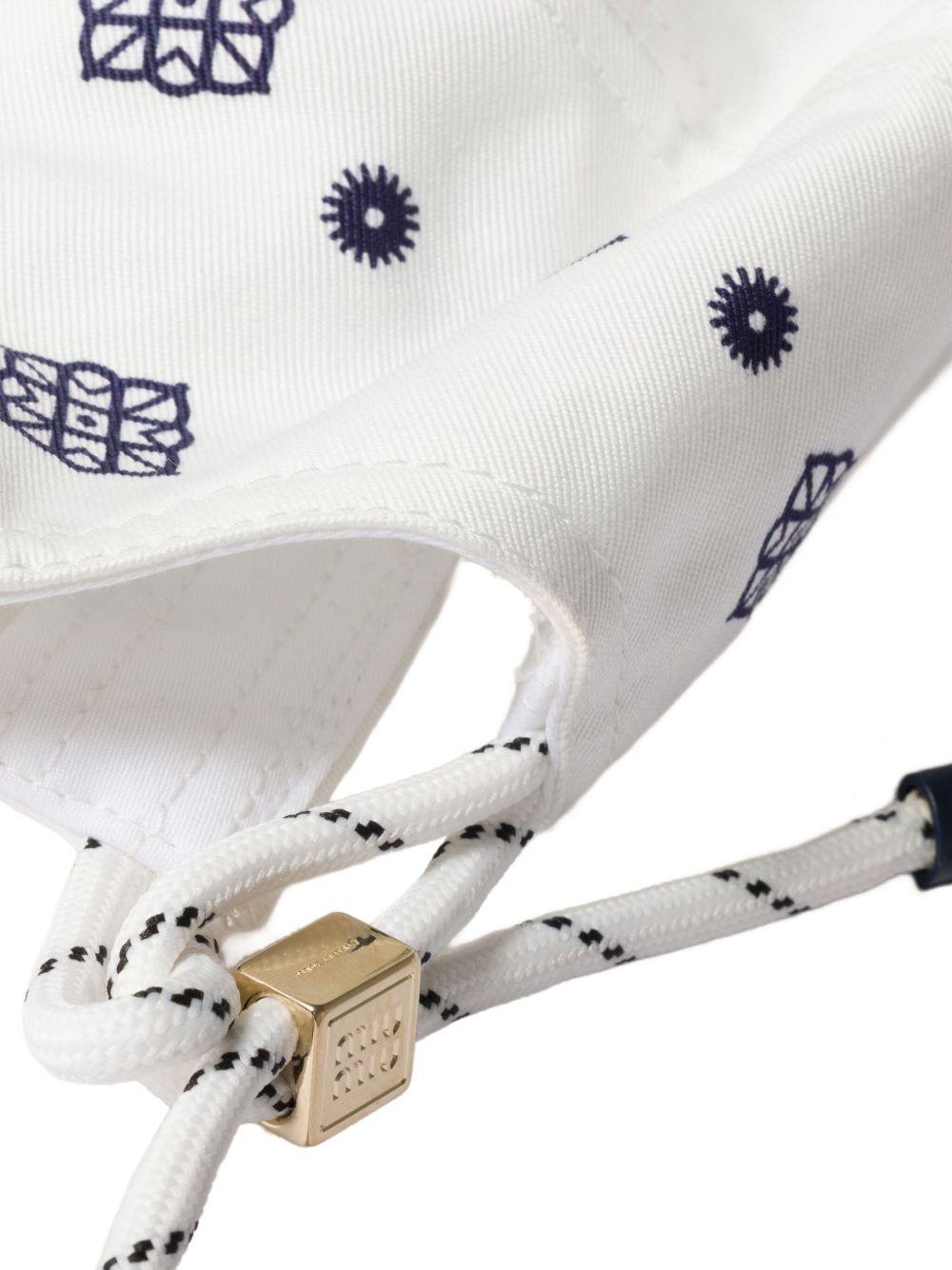 paisley-print baseball cap Product Image