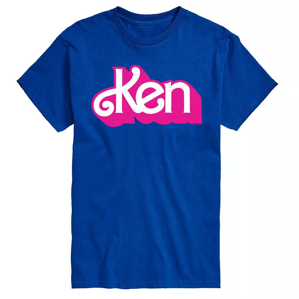 Big & Tall Barbie® Ken Logo Graphic Tee, Men's,  Product Image
