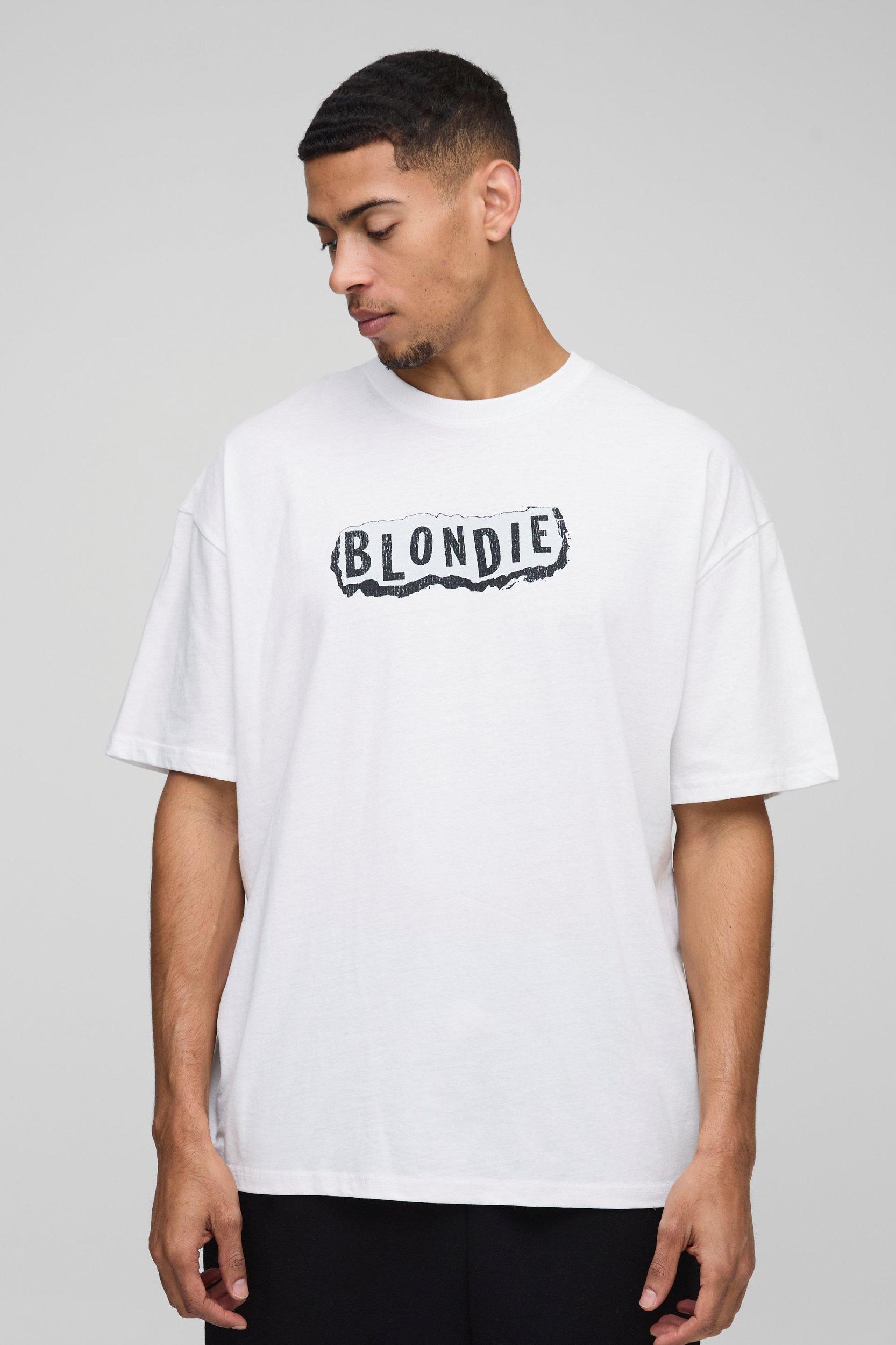 Oversized Blondie License T-Shirt | boohooMAN USA Product Image