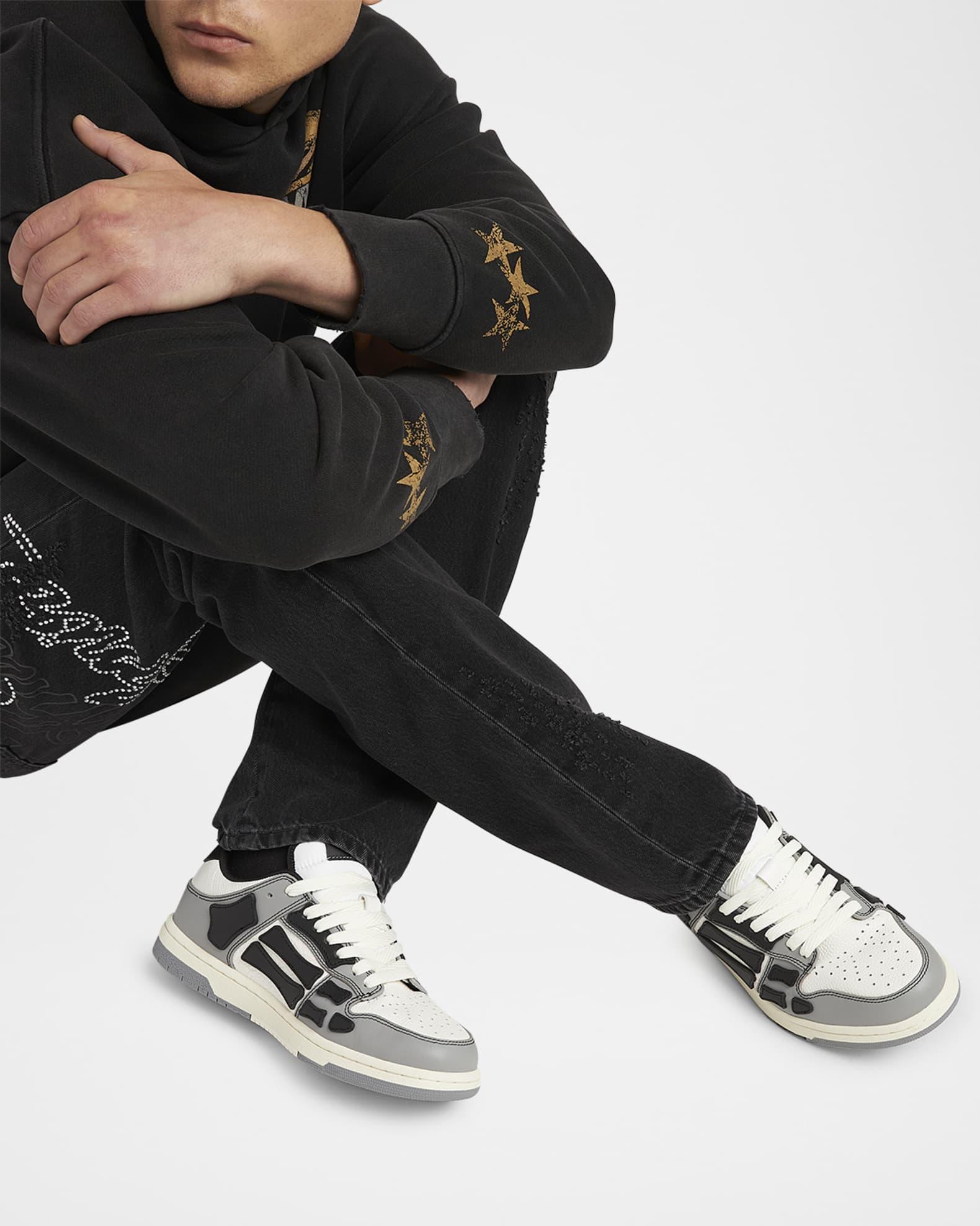 Men's Varsity Skel Leather Low-Top Sneakers Product Image