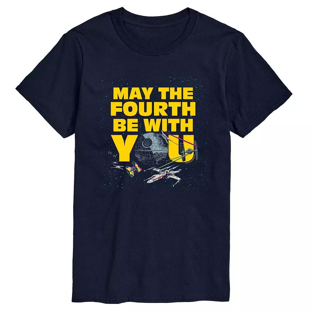 Men's Star Wars May The Fourth Be With You Graphic Tee,  Product Image