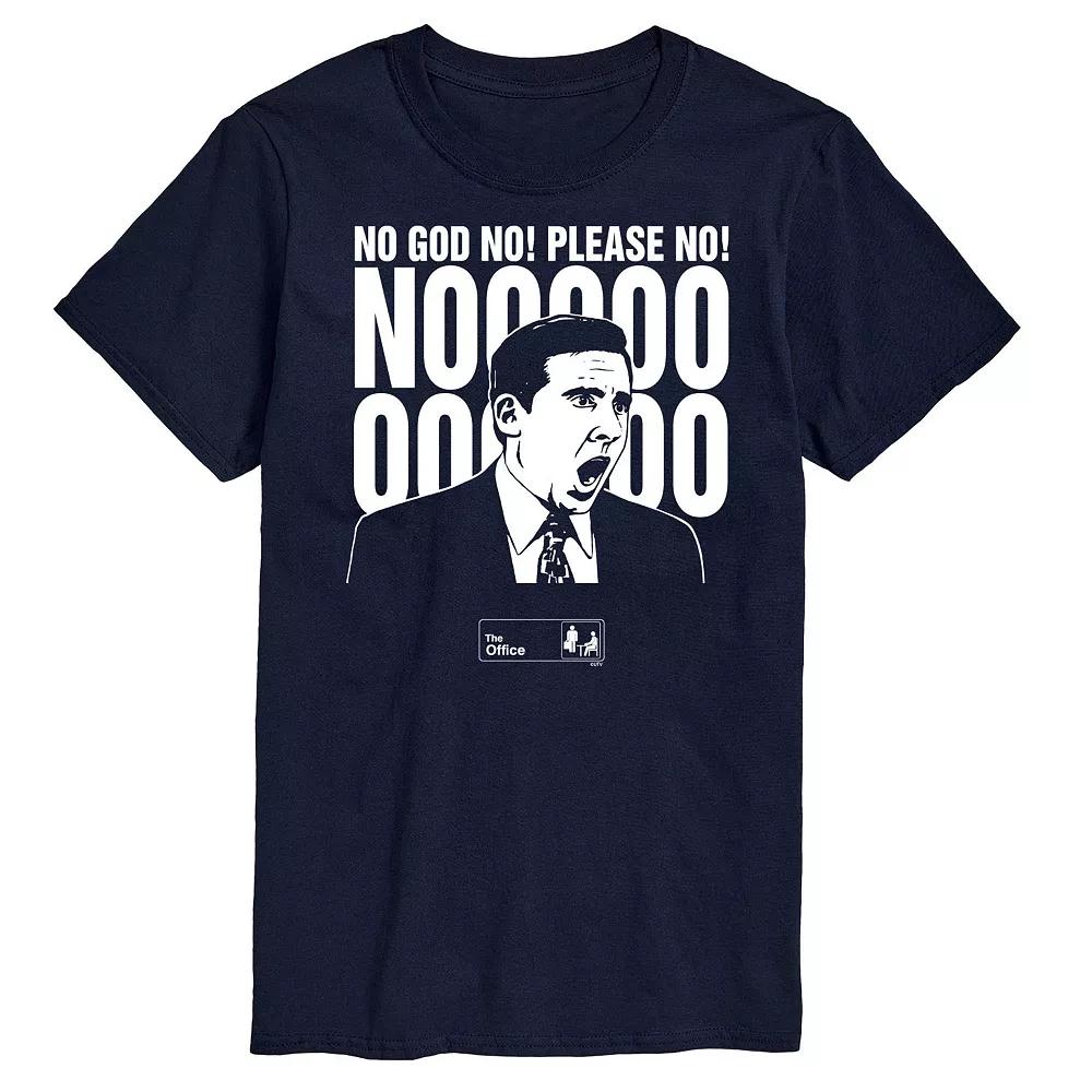 Men's The Office No God Please No Tee,  Product Image