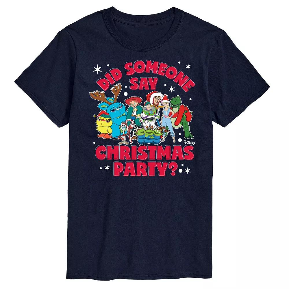 Disney / Pixar's Toy Story 4 Men's Christmas Party Graphic Tee,  Product Image