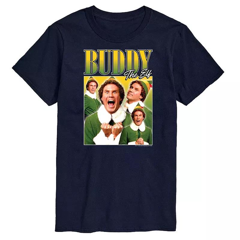 Big & Tall Elf Buddy The Elf Graphic Tee, Men's,  Product Image