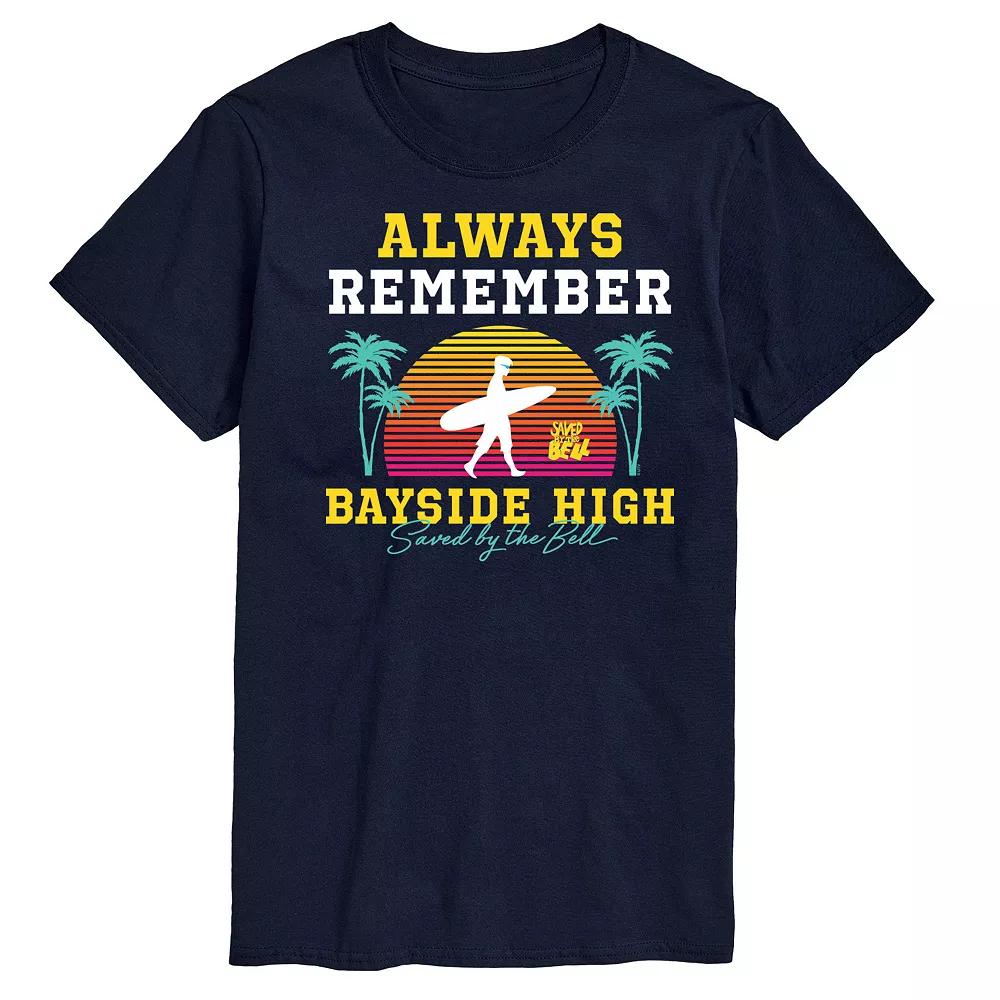 Men's Saved By The Bell Bayside High Graphic Tee,  Product Image