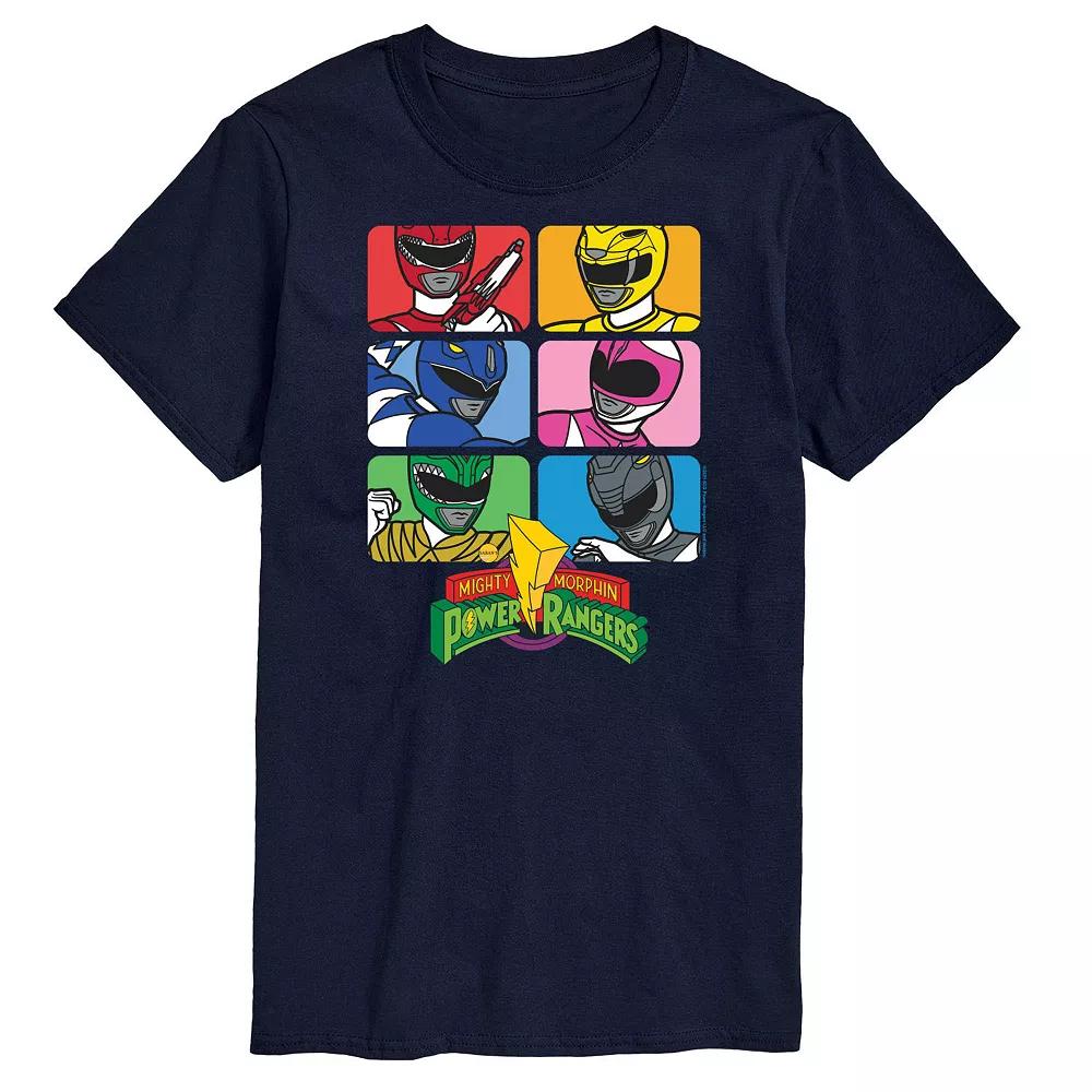 Men's Power Rangers Characters Tee,  Product Image