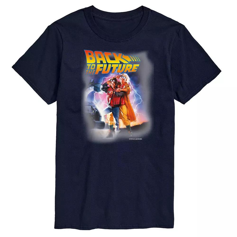 Big & Tall Back to the Future Marty And Doc Graphic Tee, Men's,  Product Image